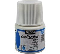 Pébéo Flacon 45 Ml Peinture Setacolor Pour Tissus Clairs Pailletée Diamant