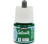Pébéo Flacon 45 Ml Peinture Setasilk Pour Soie Vert Orient