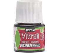 Pébéo Flacon 45ml Peinture Vitrail Transparent Cramoisi