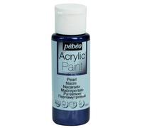 Pébéo Flacon 59ml Peinture Acrylic Paint Bleu Nuit Nacre