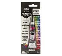 Pébéo Fluid Pigment-Concentré Pigmentaire Liquide pour Coloration de Résine-Couleurs Miscibles-Effet Opaque ou Transparent-Origine Naturelle, Rose, 20 ml (Lot de 1)