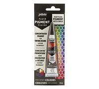 Pébéo Fluid Pigment-Concentré Pigmentaire Liquide pour Coloration de Résine-Couleurs Miscibles-Effet Opaque ou Transparent-Origine Naturelle, Orange, 20 ml (Lot de 1)