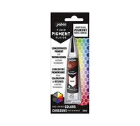 Pébéo Fluid Pigment – Concentré pigmentaire liquide pour résine, miscible, marron 20 ml