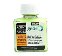 Pébéo Gédéo Imperméabilisant Argile 75 ml - Résine Acrylique Hydrofuge - Rend Étanches les Objets en Argile Sans Cuisson - Transparent Après Séchage