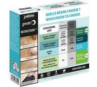 Pebeo GÉDÉO - Médium en résine - solide - transparent - 150 ml G