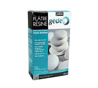 Pébéo - Gédéo Plâtre Résine 1 KG - Plâtre pour Moulage et Coulage d’Objets Fins - Blanc Prise Rapide