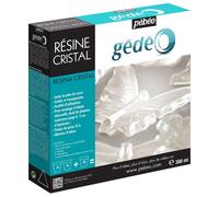 Pebeo Gedeo Résine Époxy Cristal 300ml Kit Pour Art, Artisanat, Bijoux
