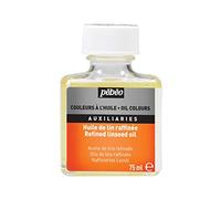 Pébéo - Huile De Lin Raffinée 75 ML - Diluant Peinture à Huile - Huile de Lin Auxiliaire Pour Préparer Vos Couleurs - Peinture à l’Huile Pébéo - 75 ml