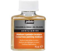 Pébéo ¿ Huile ?Illette Clarifiée 75ml ¿ Diluant Peinture À Huile ?Illette ¿ Huile D¿?Illette Pour Préparer Vos Couleurs ¿ Auxiliaire À L¿Huile Pébéo- Flacon 75ml