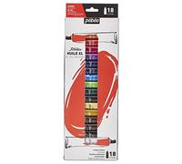PEBEO - Huile XL Studio - Set de Peinture Huile Haute Qualité pour Artistes Professionnels et Peintres Amateurs - 18 Tubes de 12 ml 668610