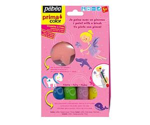 Pébéo Kit gouache de peinture liquide Féerie 4 Tubes de 20 ml Assorties