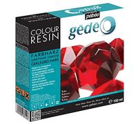 Pébéo Kit résine de couleur 150 ml Rubis