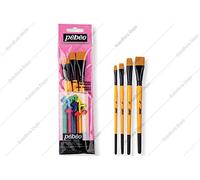 Pebeo Lot de 10 pinceaux aquarelle M