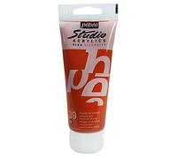 PÉBÉO Lot de 3 Peintures Studio Acrylique Tube Rouge de Venise 100 ml