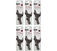 Pébéo Lot De 6 Boîtes De 3 Fusains Tendres Noir 13-15mm