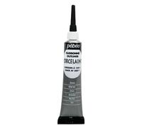 PEBEO Lot de 6 Pots de Peinture pour Porcelaine 150 Cloisonne 20 ML - Étain, étain, 036-010, Gris