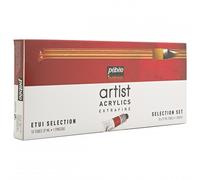 [823001] Pébéo Etui Sélection 10 Tubes 37ml Peinture Artist Acrylique Extra Fine