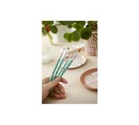 Pebeo - Lot de pinceaux - 3 parties - plat - taille : 4, 10, 18