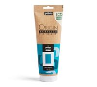 Pébéo - Origin Acrylics 240 ml - Peinture Acrylique Éco-Conçue - Haute Viscosité - Finition Mate - Liant 100% Recyclé - 96% de Matières Premières d’Origine Européenne - Bleu Turquoise
