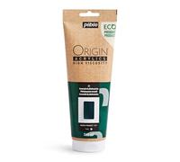 Pébéo - Origin Acrylics 240 ml - Peinture Acrylique Éco-Conçue - Haute Viscosité - Finition Mate - Liant 100% Recyclé - 96% de Matières Premières d’Origine Européenne - Émeraude de Phtalocyanine