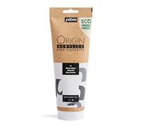 Pébéo - Origin Acrylics 240 ml - Peinture Acrylique Éco-Conçue - Haute Viscosité - Finition Mate - Liant 100% Recyclé - 96% de Matières Premières d’Origine Européenne - Blanc de Mélange