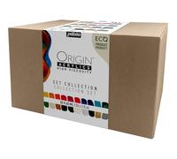 PEBEO 20x60 ML Origin Acrylics-Set Collection, Assortiment de 20 Couleurs