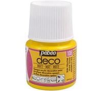 Pébéo Peinture Déco Jaune Soleil Mat 45 ml 204108