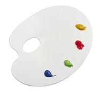 Pébéo Palette de peinture ovale Blanc