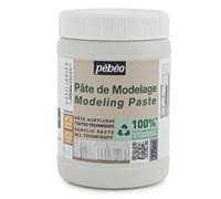 Pébéo – Pâte de modelage Studio Green pour peinture acrylique Reliefs Empâtements 225 ml