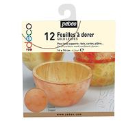PEBEO Pbo-Deco - Livre d'or de 12 Feuilles, Feuille, cuivre, 4,5 x 4,5 x 7 cm