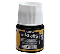 Pebeo Peinture à base d'eau pour porcelaine - Abyss - 45 ml - Noir