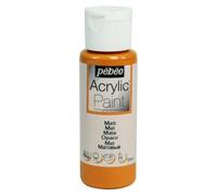 Pébéo Peinture acrylique Mat Caramel 59 ml – Fluide, tous supports