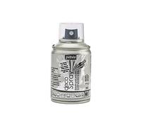 PEBEO - Peinture Acrylique en Spray - Pour la Décoration Multi Supports en Intérieur et Extérieur - Base Eau, Faible Odeur - 100 ml - Finition Nacré - Coloris Argent Nacré
