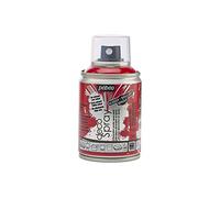 PEBEO - Peinture Acrylique en Spray - Pour la Décoration Multi Supports en Intérieur et Extérieur - Base Eau, Faible Odeur - 100 ml - Finition Brillante - Coloris Rouge Brillant