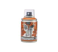 PEBEO - Peinture Acrylique en Spray - Pour la Décoration Multi Supports en Intérieur et Extérieur - Base Eau, Faible Odeur - 100 ml - Finition Mate - Coloris Mandarine