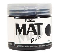 Pébéo Acrylique mat Pub – Noir Ivoire – 140 ml (Lot de 1)