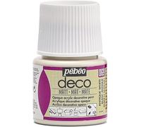 Pébéo – Peinture acrylique multi-supports – Couleur opaque, finition mate – Blanc Antique 45 ml
