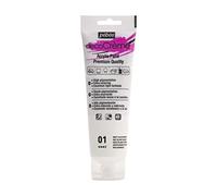 Pébéo Peinture acrylique Texture Crème pour la décoration - Finition mate - 120 ml - Blanc Nuage