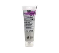 Pébéo Peinture Acrylique Texture Crème pour la Décoration - Finition Mate - 120 ML - Mine