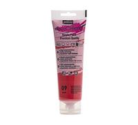 Pébéo Peinture Acrylique Texture Crème pour la Décoration - Finition Mate - 120 ML - Rouge Volcanique