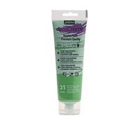 Pébéo Peinture Acrylique Texture Crème pour la Décoration - Finition Mate - 120 ML - Vert Tropical