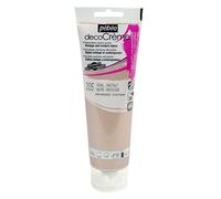 Pébéo Peinture Acrylique Texture Crème pour la Décoration - Finition nacrée - 120 ML - Nacre châtaigne 89205 14 x 4,5 x 6,5 cm