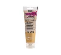Pébéo Peinture Acrylique Texture Crème pour la Décoration - Finition nacrée - 120 ML - Or