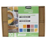 Pébéo Peinture, Coloris Assortis, Tube Cerne Relief Or 20 ml + Accessoires + Guide Créatif 758462
