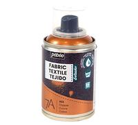 Pébéo - Peinture en Spray pour Textiles 7A Spray - Tissus Naturels et Synthétiques - Base Eau - Sans Solvant - Résistante au Lavage Machine - Peinture sur Tissu Pébéo Couleur Cuivre