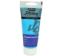 Pébéo – Gel acrylique Studio Acrylics phosphorescent bleu 100 ml