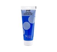 Pébéo - Peinture Gouache 220ml - Tube de Peinture Gouache Qualité Fine - Idéal Travaux Étude - 1 Tube de 220 ml Bleu Cobalt