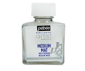 Pebeo Peinture Médium Acryliques Extra Fine 1 Flacon de 75 ml Mat 521000