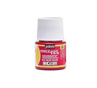 Pébéo Peinture Porcelaine P150 – Flacon 45 ml – Écarlate