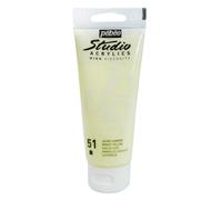 Pébéo Peinture Studio Acrylique Tube Jaune Lumière 100 Ml